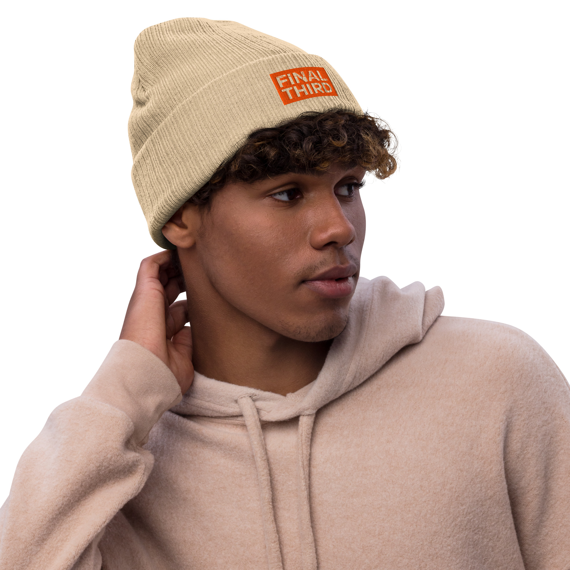 The Away Days Ribbed Knit Beanie - Image 15