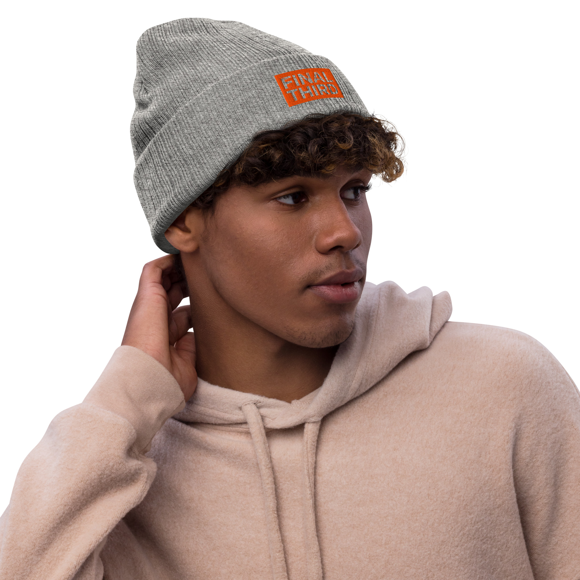 The Away Days Ribbed Knit Beanie - Image 14